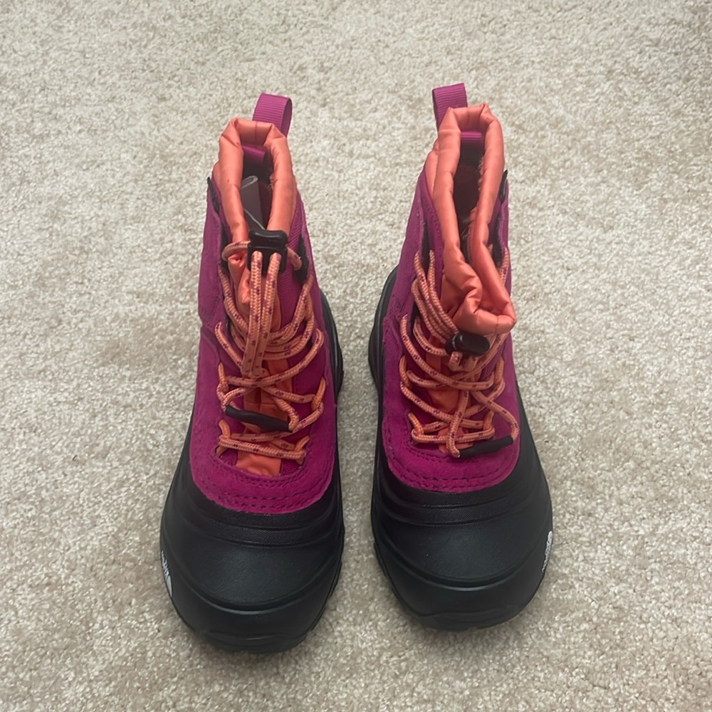 Girl’s North Face Waterproof Snow Boots